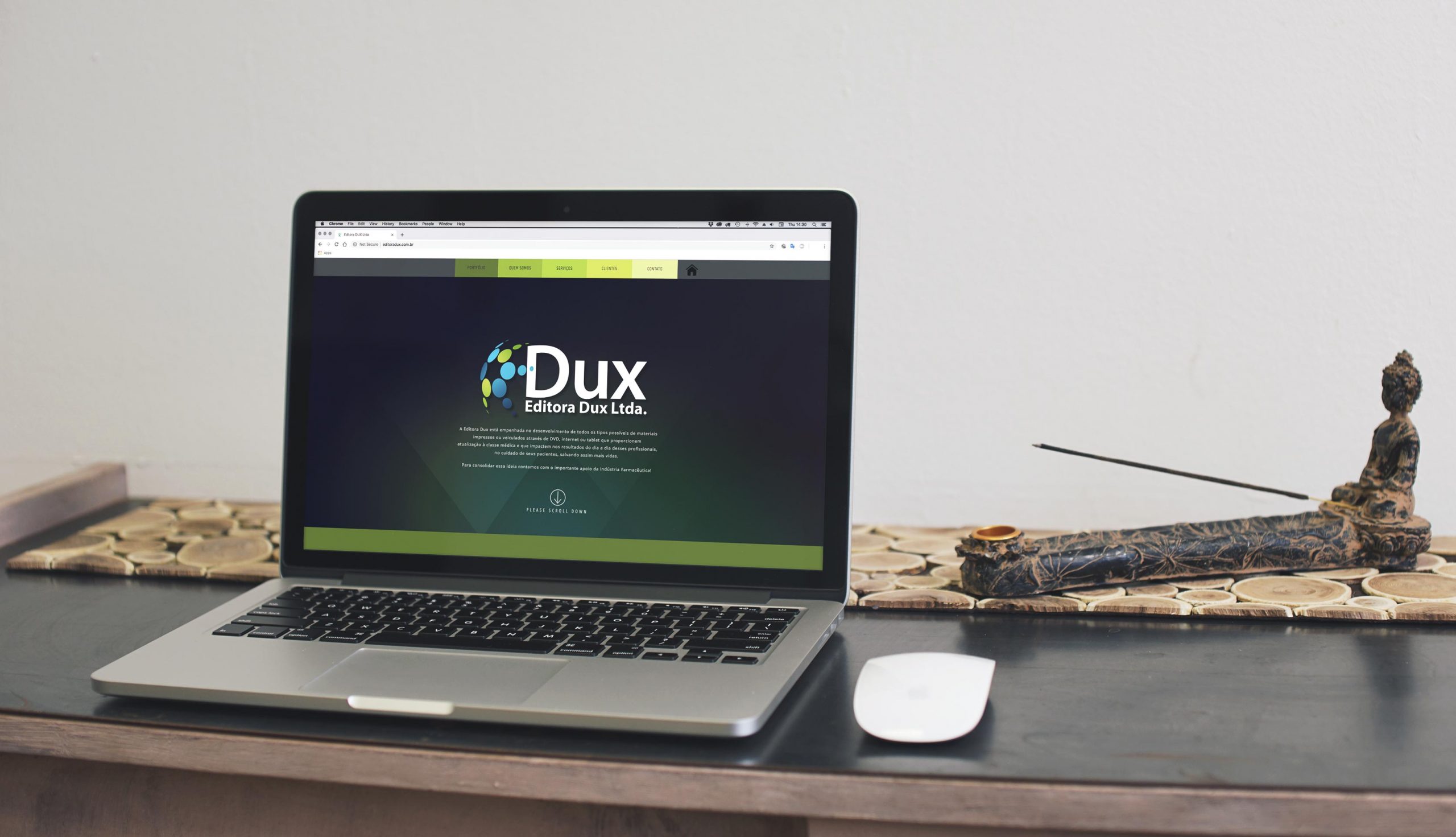 Website Editora Dux Ltda.